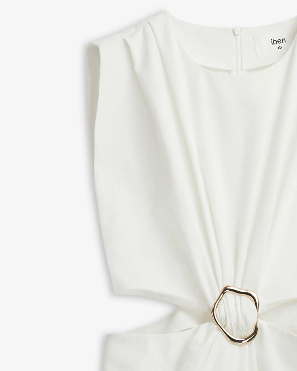 Iben Iben Riviera Dress - Offwhite
