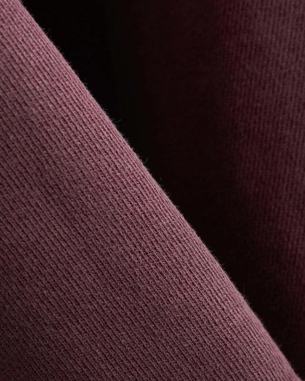 Iben IBEN ROCKY SWEATER - Washed Burgundy