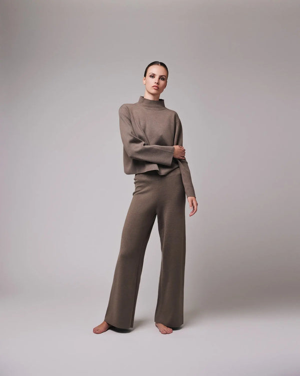 iben IBEN SERGE PANTS - Taupe