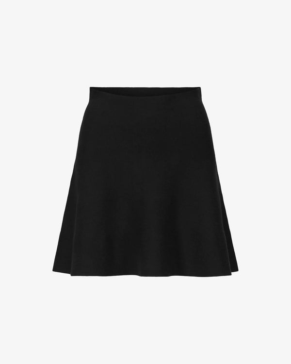 iben IBEN SERGE SKIRT - Black