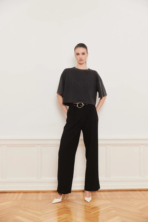 Iben Iben Zephyr Linen Pants - Black