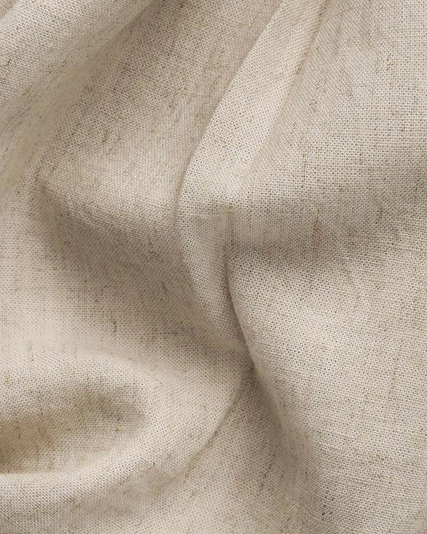 Iben IBEN ZEPHYR LINEN SHORTS - Straw