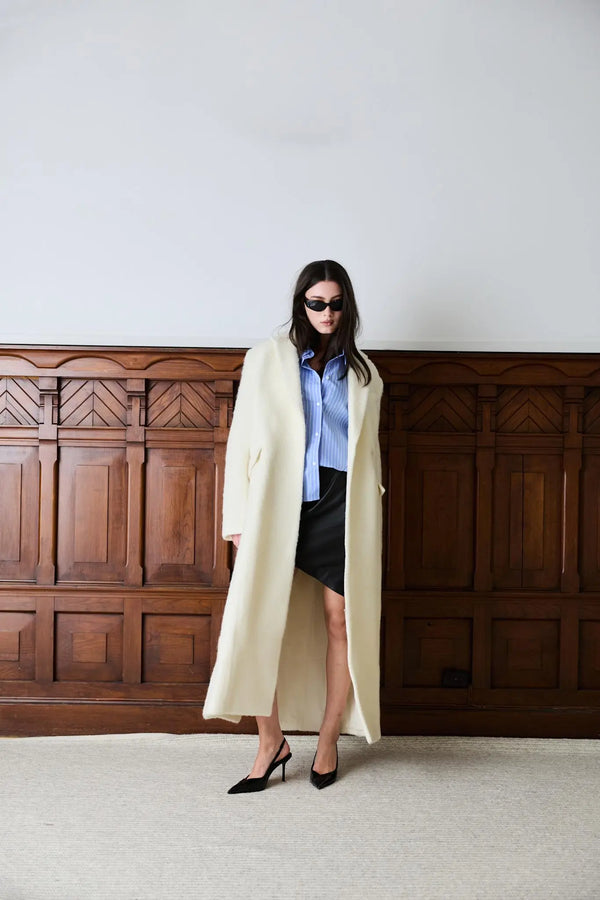iben PLUSH COAT - Offwhite