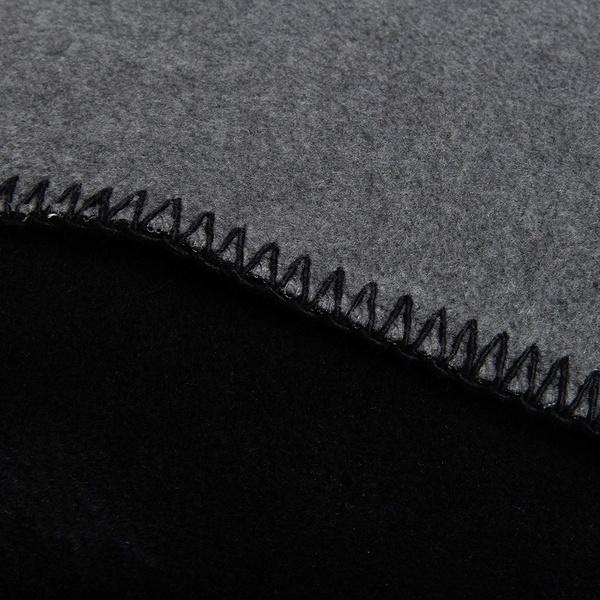 Ibena Classic Red Plaid Modern Twist S.Oliver Blanket Throw