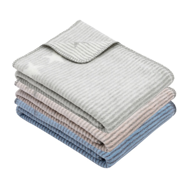 ibena Cotton Blend Lightweight Breathable Baby Blanket Lelu