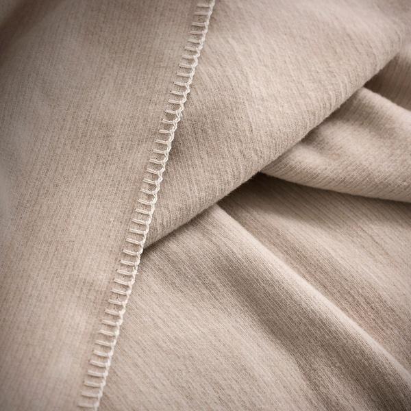 Ibena Melange Pure Cotton Comfy Throw Blanket In 8 Colors