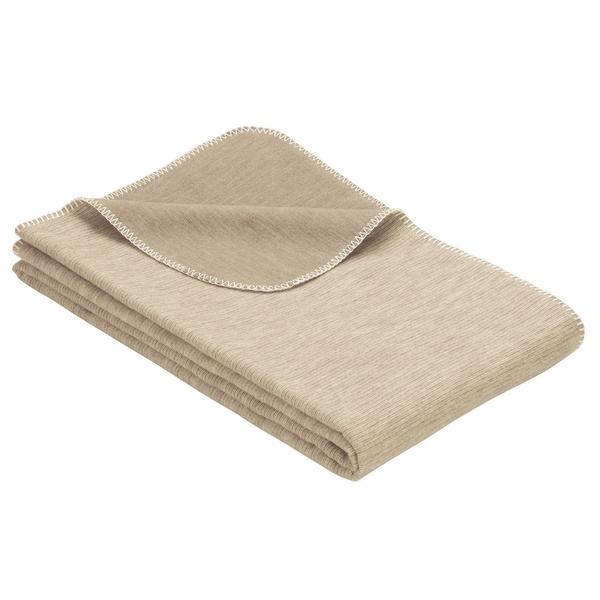 ibena Melange Pure Cotton Comfy Throw Blanket in 8 Colors