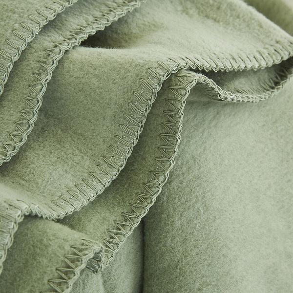 Ibena Pure Cotton Comfy Throw Blanket In 10 Fashion Colors