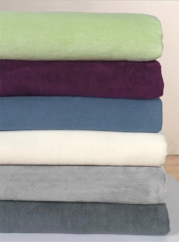 Ibena Pure Organic Cotton Soft Queen Size Bed Blanket