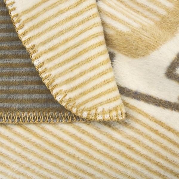 Ibena S.Oliver Pure Organic Cotton Baby Blanket With Dino Motive