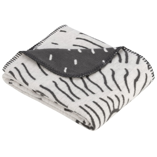 Ibena S.Oliver Pure Organic Cotton Baby Blanket With Lion Motive