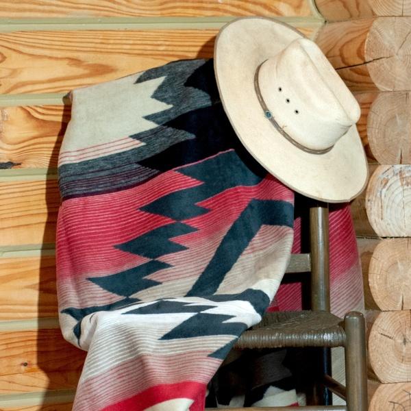 ibena Vibrant Southwestern Throw Size Blanket Carrizo in 3 Colors