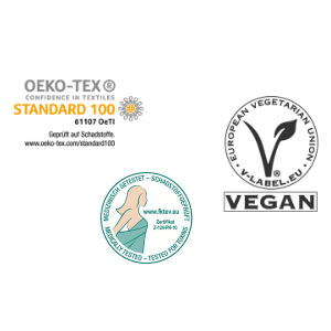 Ibena VOSSEN ‘Coco’ Women’s Vegan Elegant Bathrobe 100% Organic Cotton