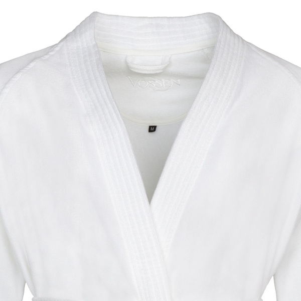 Ibena VOSSEN ‘Dallas’ Unisex Modern Bathrobe 100% Organic Cotton