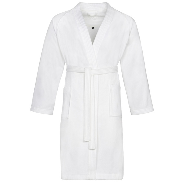 ibena VOSSEN ‘Dallas’ Unisex Modern Bathrobe 100% Organic Cotton
