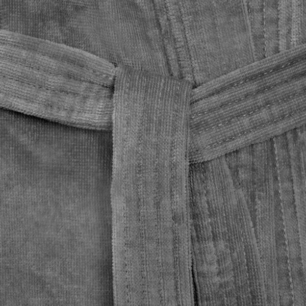 Ibena VOSSEN ‘Dallas’ Unisex Modern Bathrobe 100% Organic Cotton