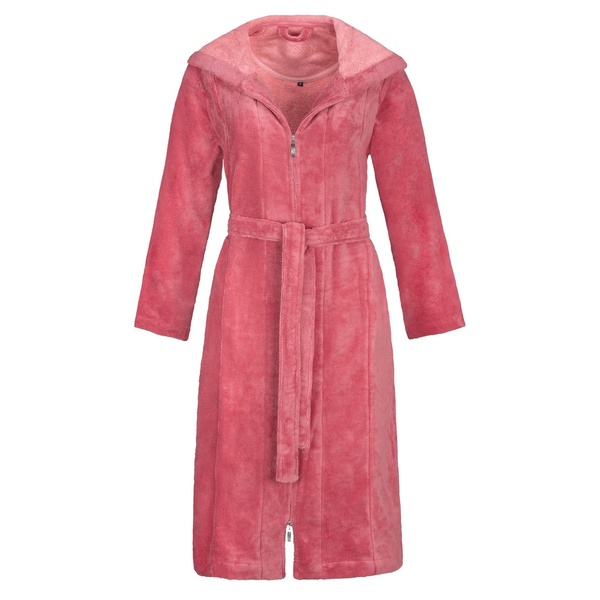 ibena VOSSEN ‘Palermo’ Women’s Hooded Bathrobe with Zipper