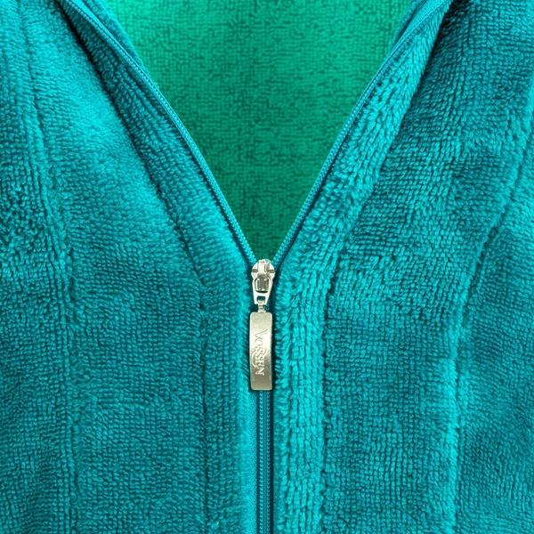 Ibena VOSSEN ‘Palermo’ Women’s Hooded Bathrobe With Zipper