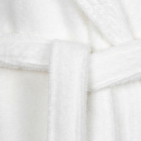 Ibena VOSSEN ‘Vegan Life’ Unisex Classic Bathrobe 100% Organic Cotton