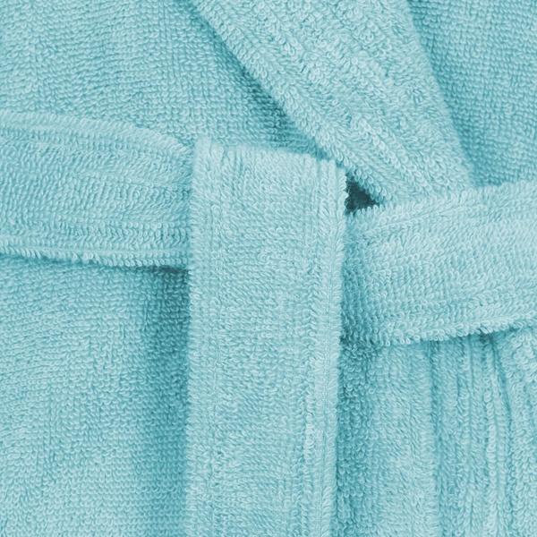 Ibena VOSSEN ‘Vegan Life’ Unisex Classic Bathrobe 100% Organic Cotton