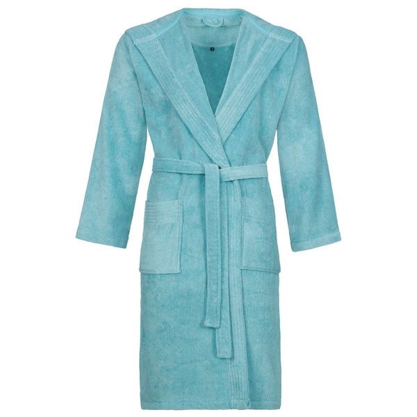ibena VOSSEN ‘Vegan Life’ Unisex Classic Bathrobe 100% Organic Cotton