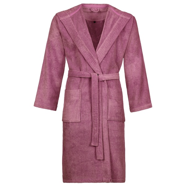ibena VOSSEN ‘Vegan Life’ Unisex Classic Bathrobe 100% Organic Cotton