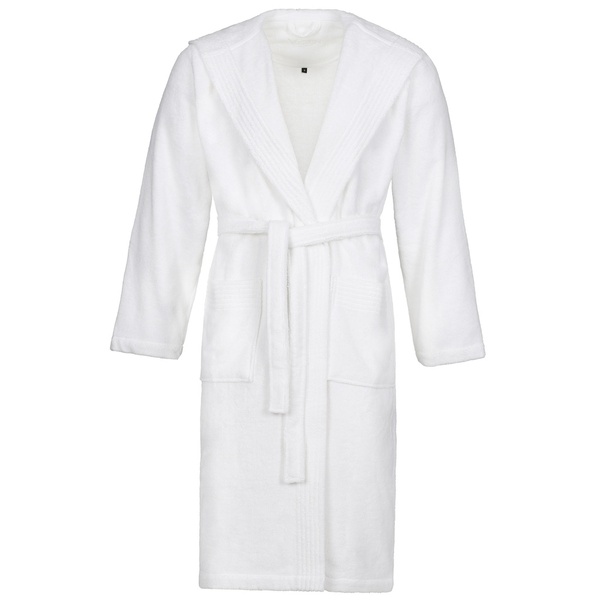 ibena VOSSEN ‘Vegan Life’ Unisex Classic Bathrobe 100% Organic Cotton