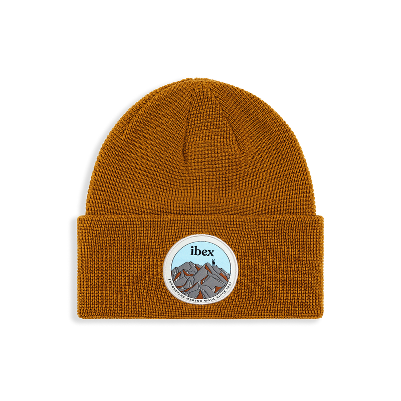 Ibex Alpine Waffle Knit Beanie Winetasting