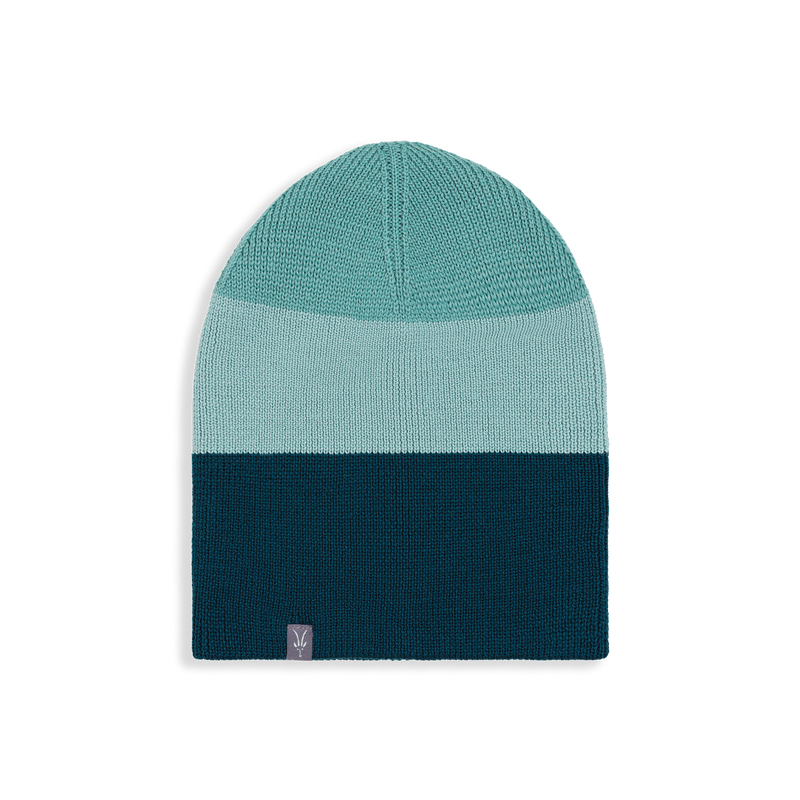 ibex Classic Beanie Blue Gradient