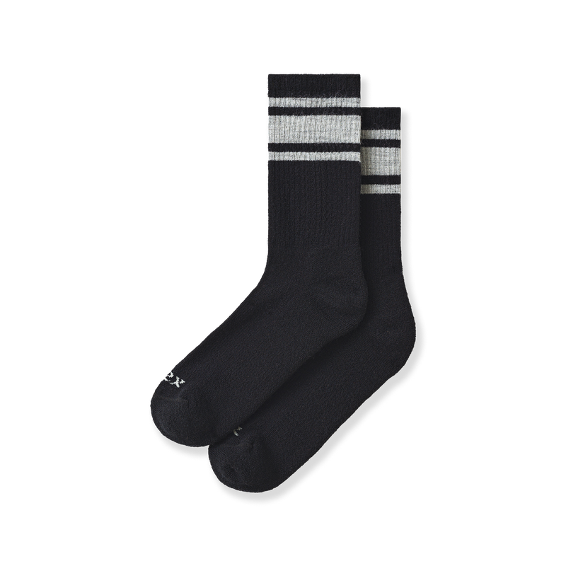 Ibex Lightweight Hiking Sock Cream/Green/Cork