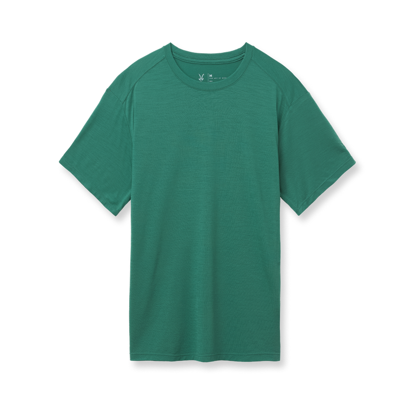 Ibex Men's GOAT Short Sleeve Crew Cayenne