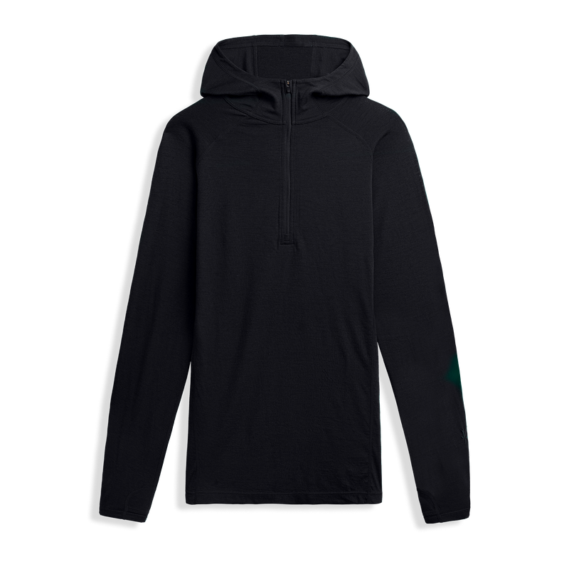 ibex Men's Indie Hoodie Black