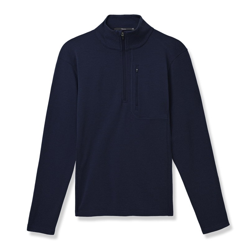 Ibex Men's Shak 1/4 Zip Black