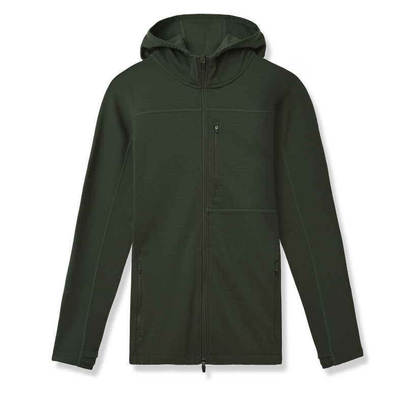 Ibex Men's Shak Hoodoo Hoodie Black