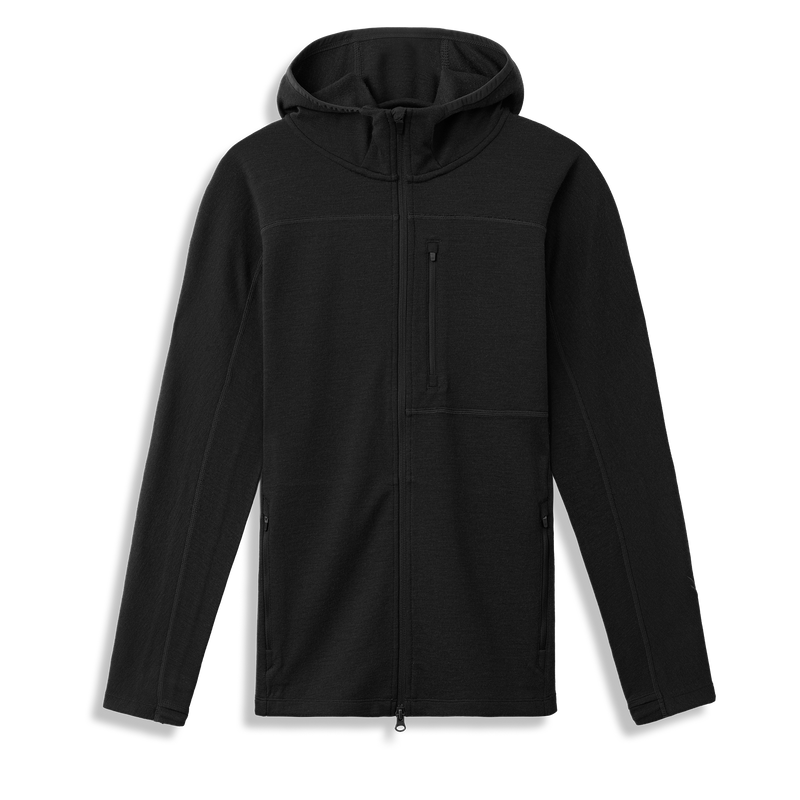 ibex Men's Shak Hoodoo Hoodie Black