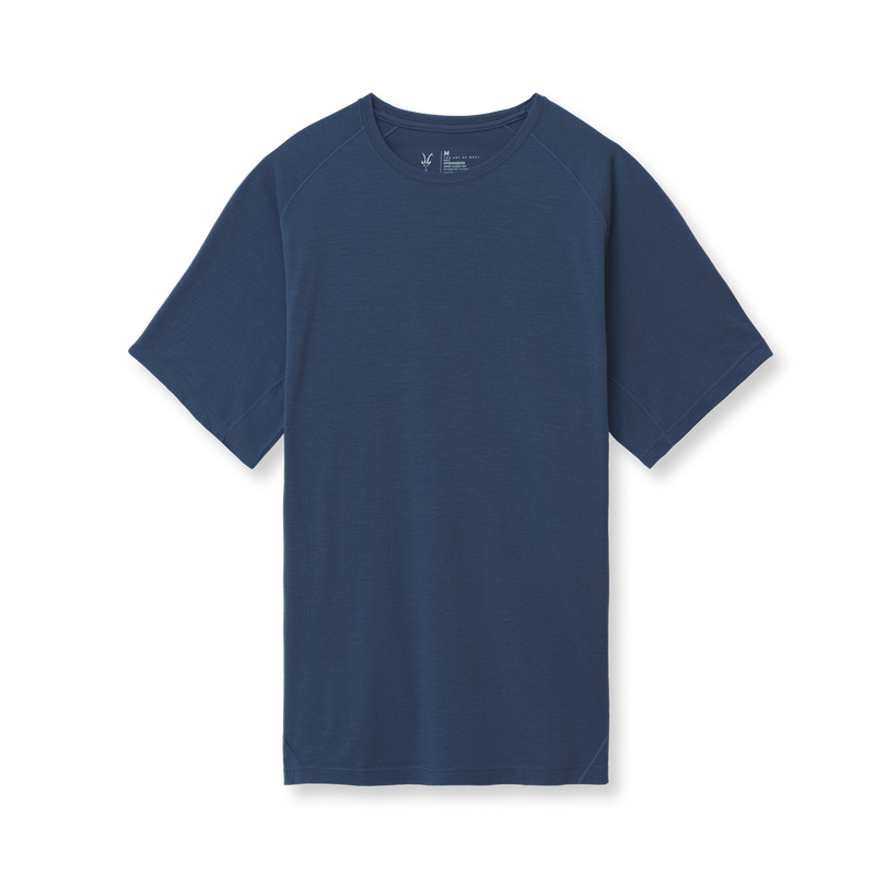 Ibex Men's Springbok Sport Tee Dark Forest Heather