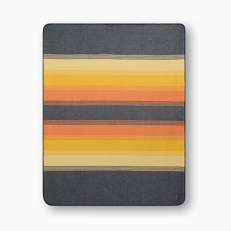 ibex USA Made Wool Blanket Sunset