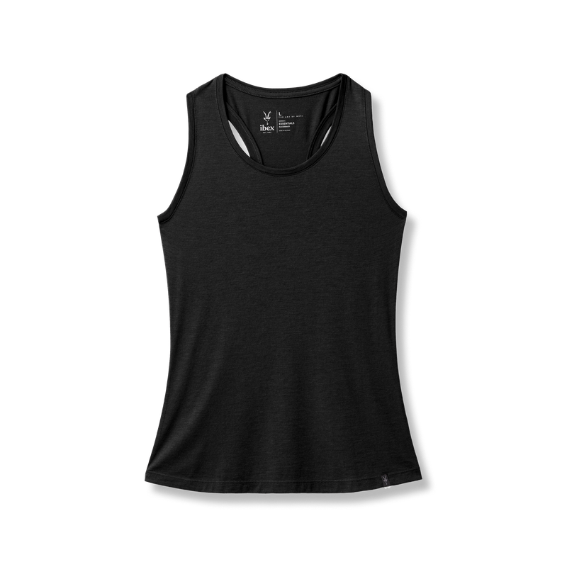Ibex Women's Essentials Racerback Anthracite