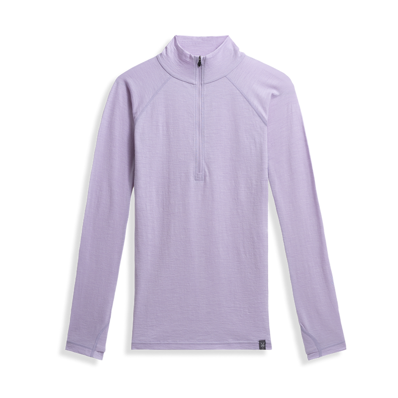 Ibex Women's Woolies Pro Tech 1/4 Zip Lake Effect