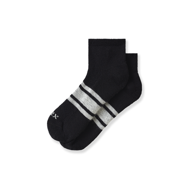 Ibex Light Cushion Performance 1/4 Sock Sage/Oatmeal