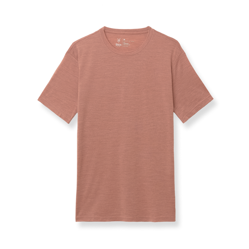 Ibex Men's Paradox Short Sleeve Tee Goldenrod Heather