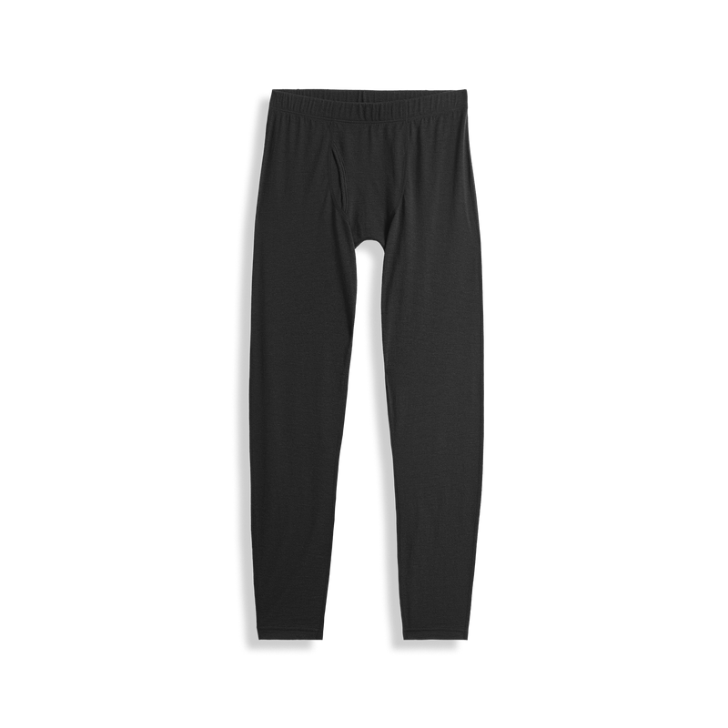 ibex Men's Woolies Pro Tech 3/4 Length Bottom Black