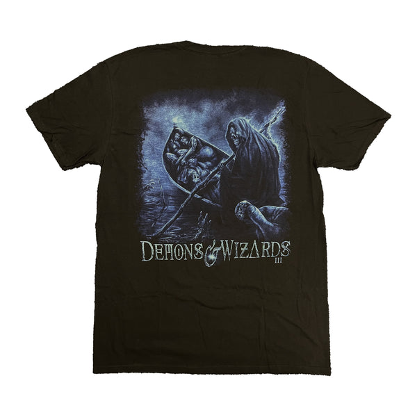 Iced Earth DEMONS & WIZARDS Demons & Wizards III Blue Print T-Shirt