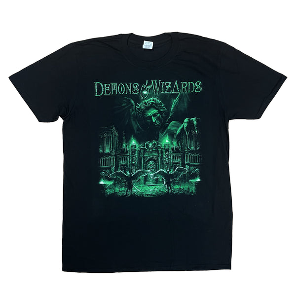 iced earth DEMONS & WIZARDS Demons & Wizards III GRN Print T-Shirt