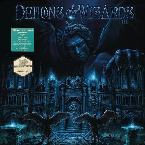 iced earth DEMONS & WIZARDS - Demons & Wizards III LP - Transparent Orange