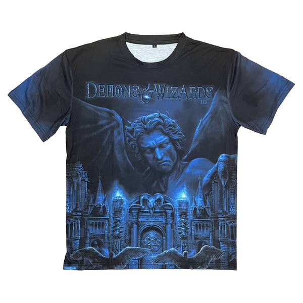 iced earth DEMONS & WIZARDS Demons & Wizards III Sublimated Multicolor T-Shirt