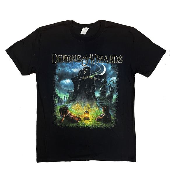 iced earth DEMONS & WIZARDS The Fiddler 2019 Tour Dateback T-Shirt