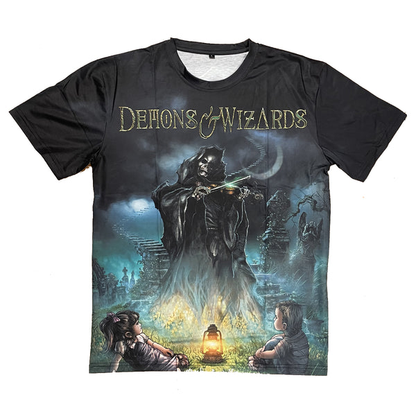 iced earth DEMONS & WIZARDS The Fiddler Sublimated Multicolor T-Shirt