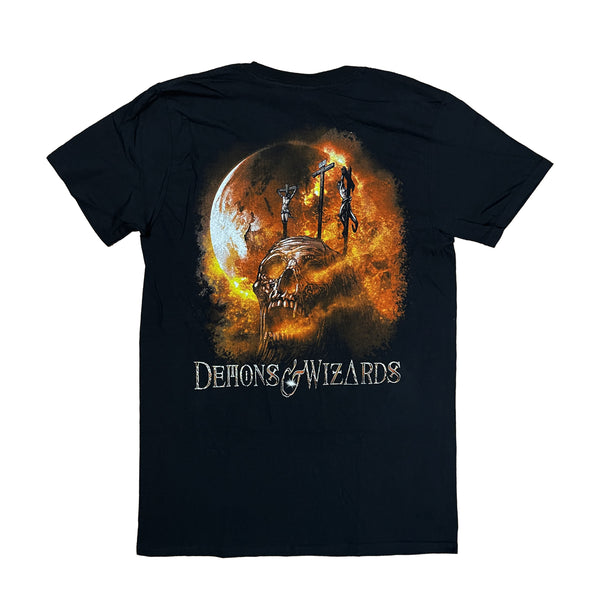 Iced Earth DEMONS & WIZARDS Touched By The Crimson King T-Shirt