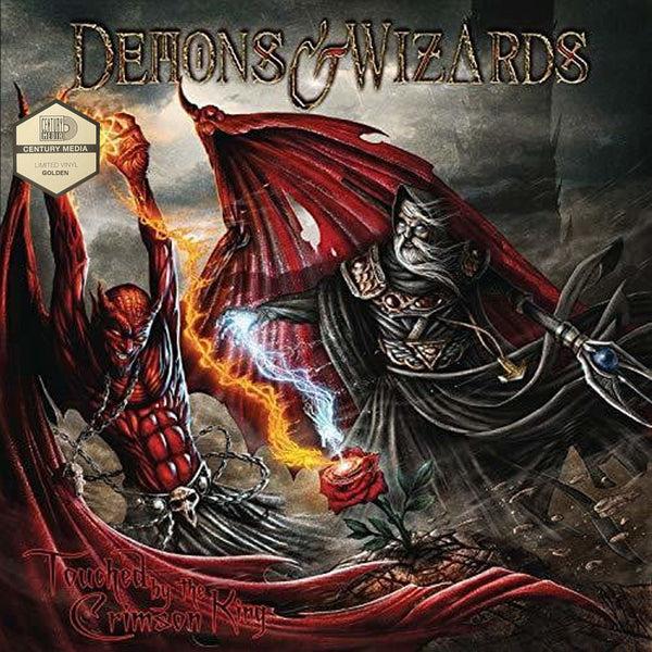 iced earth DEMONS & WIZARDS - Touched By The Crimson King Vinyl LP - Golden